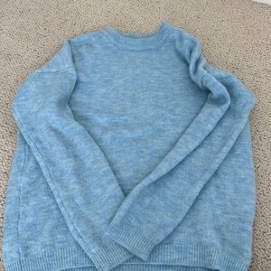 Oversized Wool Blend Sweater (Size S)